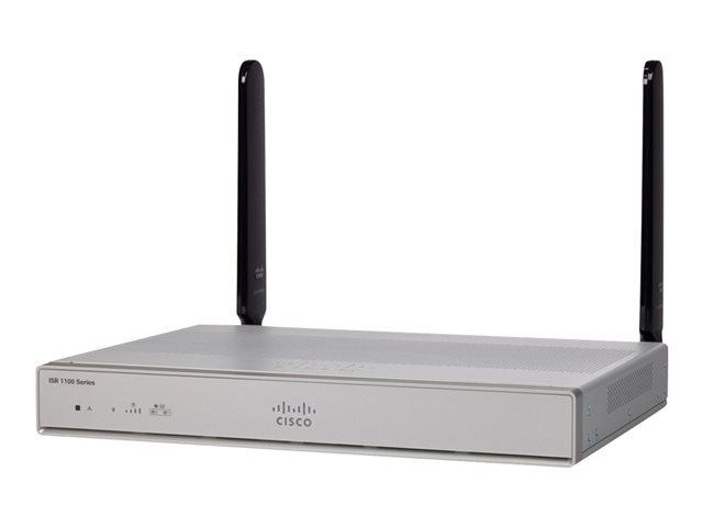 Рутер Cisco ISR 1100 8P C1111-8PLTEEA, 4G LTE, Wireless AC, 1x WAN 1000Base-T/1000Base-X, WAN 1 x 1000Base-T, 2x 10Base-T/100Base-TX/1000Base-T (PoE), 2x 10Base-T/100Base-TX/1000Base-T PoE+, 4x 10Base-T/100Base-TX/1000Base-T, 1 x USB 3.0