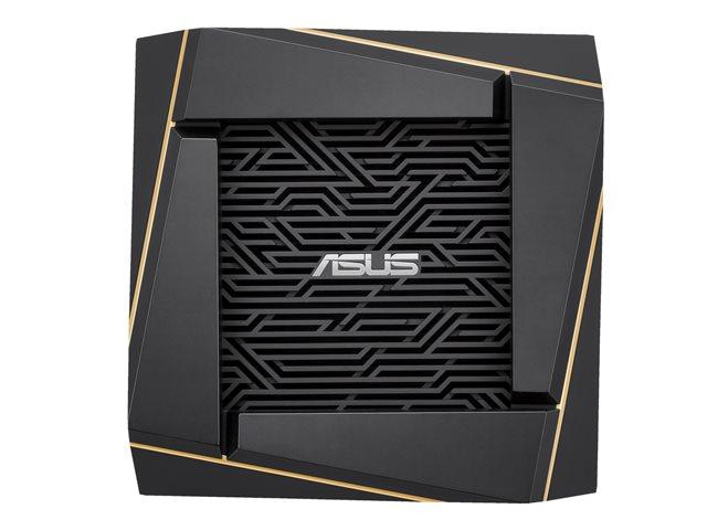 Рутер Asus RT-AX92U, Wireless AX6100Mbps Tri-Band Gigabit, 2.4GHz (400Mbps), 2 x 5GHz (867Mbps) / (4804Mbps) 4x LAN 10/100/1000bps, 1x WAN 10/100/1000bps, 2x USB, 4 вътрешни антени / 2 вътрешни