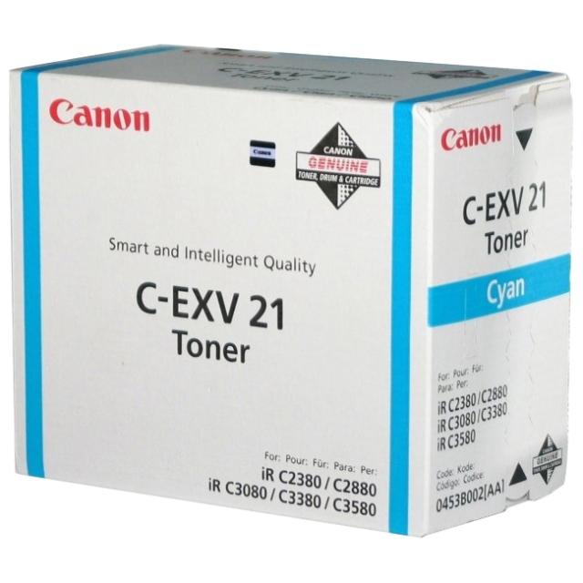 Консуматив Canon Toner C-EXV 21, Cyan