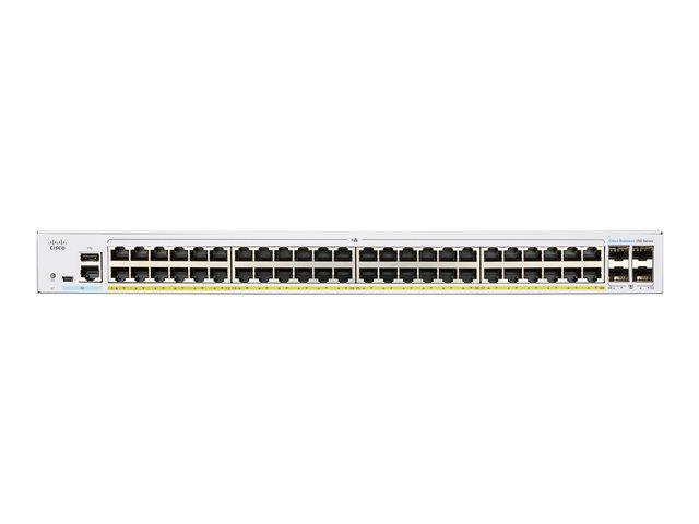 CISCO CBS250 Smart 48-port GE Partial PoE 4x1G SFP CBS250-48PP-4G-EU