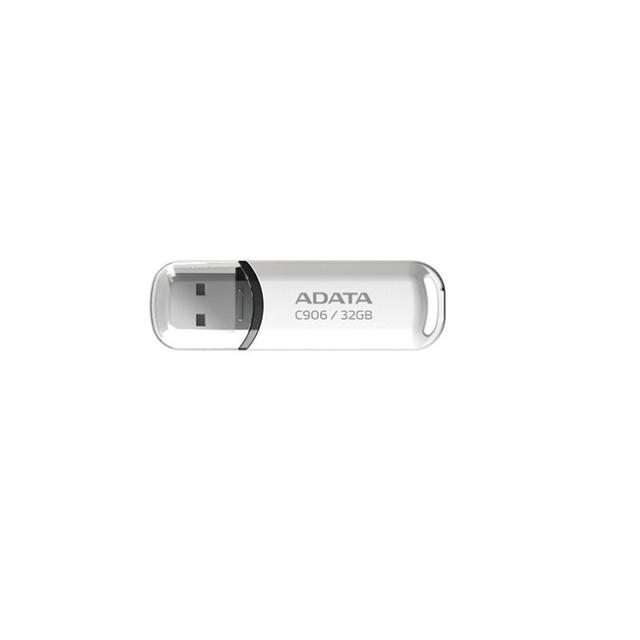 USB памет Adata 64GB C906 USB 2.0, Бяла