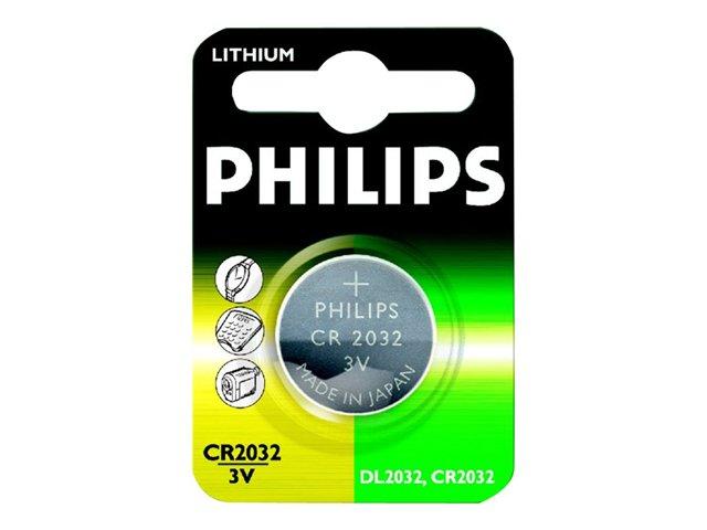 PHILIPS CR2032 3,0V Coin Blister CR2032/01B