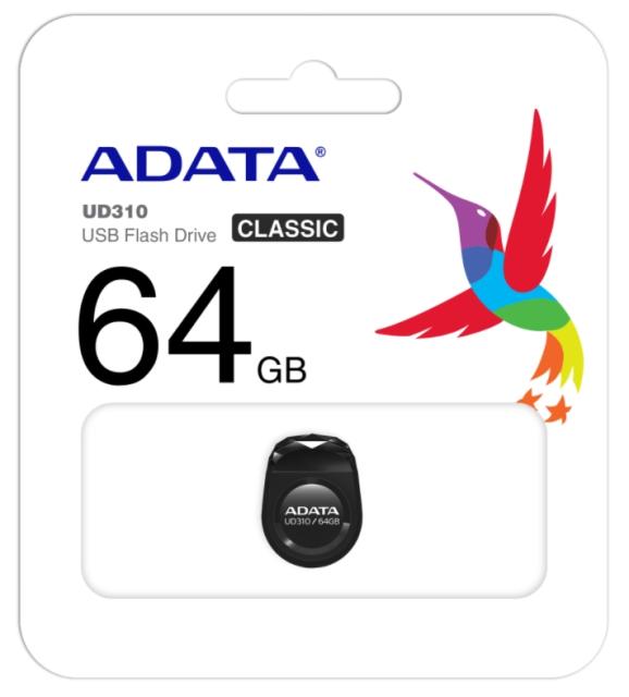USB памет Adata 64GB UD310 USB 2.0, Черна