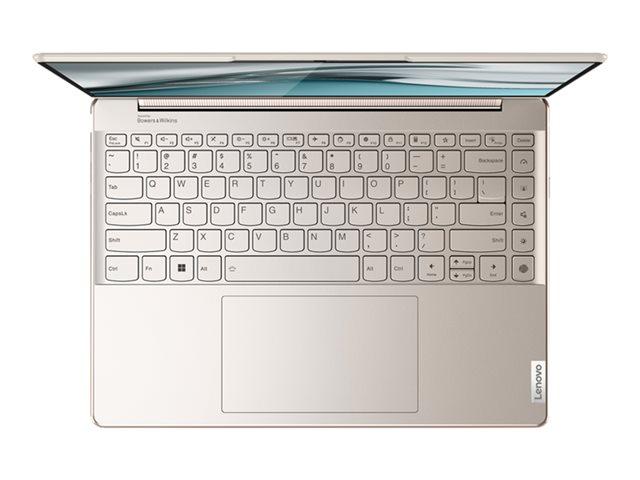 Лаптоп Lenovo Yoga 9 14IAP7, (12-ядрен) Alder Lake Intel Core i5-1240P 1.7/4.4 GHz, 14" (35.56 cm) WQHD+ OLED 400nits Glossy 90Hz Touchscreen Display, (Thunderbolt 4), 16GB DDR5, 512GB SSD, Windows 11 Home