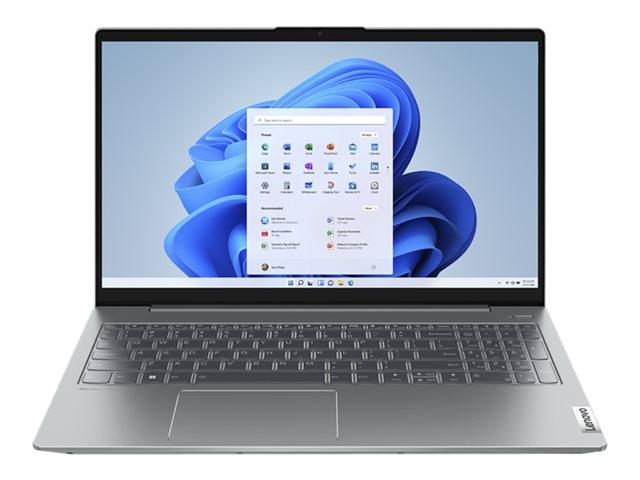Лаптоп Lenovo IdeaPad 5 15IAL7, (10-ядрен) Alder Lake Intel Core Intel Core i5-1235U 1.3/4.4 GHz, 15.6" (39.62 cm) Full HD IPS Anti-Glare Display, (HDMI), 16GB DDR4, 512GB SSD, 2x USB-C 3.2 Gen 1, Free DOS