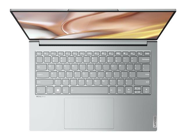 Лаптоп Lenovo Yoga Slim 7 Pro 14ARH7, (6-ядрен) AMD Ryzen 5 6600HS 3.3/4.5GHz, 14" (35.56 cm) 2.2K IPS 300nits Anti-glare, 100% sRGB Display, (HDMI), 16GB DDR5, 512GB SSD, 1x USB4 40Gbps, Free DOS