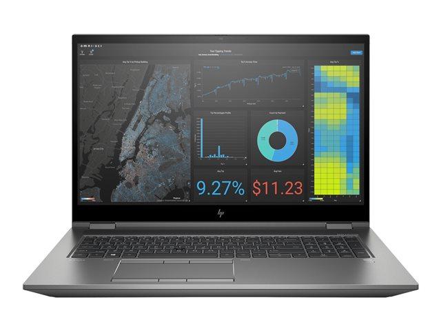 Лаптоп HP ZBook Fury 17 G7 i9-10885H 17.3inch UHD 32GB DDR4 1TB PCIe NVMe NVIDIA Quadro RTX 3000 6GB W10P 119W4EA#AKS