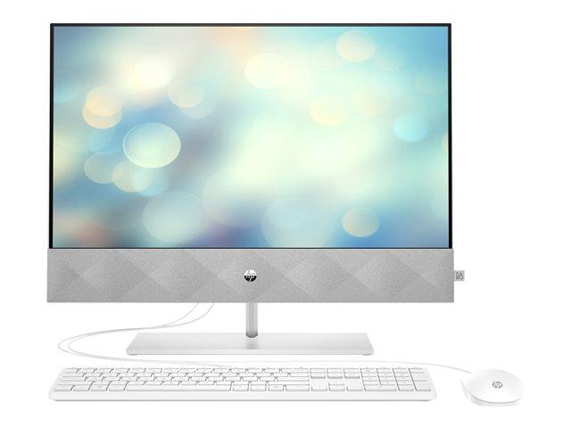 Настолен компютър All In One HP Pavilion All-in-One, Intel Core i7-11700T 1.4/4.6 GHz, 23.8" (60.45 cm) Full HD IPS Touchscreen Glare Display, 16GB DDR4, 512GB SSD, 1x USB Type-C, Windows 11 Home