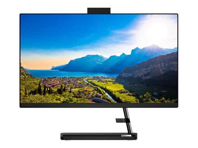 Настолен компютър All in One Lenovo IdeaCentre AIO 3 24ALC6, (4-ядрен) AMD Ryzen 3 5300U 2.6/3.8GHz, 23.8" (60.45 cm) IPS Full HD LED Frameless Display, 8GB DDR4, 256GB SSD, 2x USB 3.0, No OS