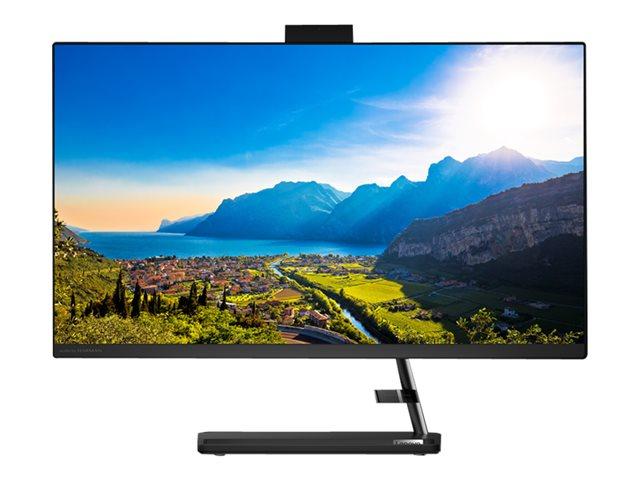 Настолен компютър All in One Lenovo IdeaCentre AIO 3, (4-ядрен) Tiger Lake Intel Core i5-1135G7 2.4/4.2 GHz, 23.8" (60.45 cm) Full HD IPS 250nits Display, 8GB DDR4, 256GB SSD, 2x USB 3.2 Gen 2, Free DOS