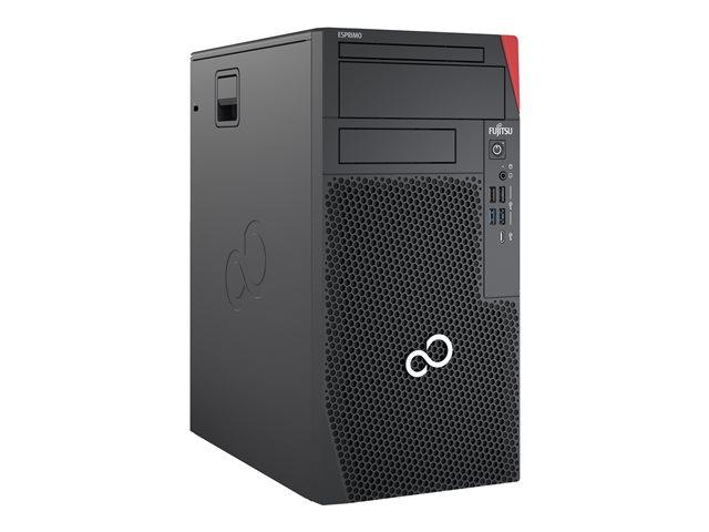 FUJITSU Esprimo P5011 Intel Core i3-10105 8GB 256GB SSD NVMe DVD KB+mouse PSU Gold 280W W10P PCK:P511EPC31MPL