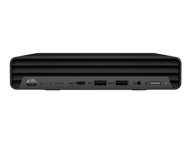 Настолен компютър HP Elite 800 G9 DM, (12-ядрен) Alder Lake Intel Core i7-12700 1.6/4.9 GHz, 16GB DDR5, 512GB SSD, 1 x USB-C 3.1 Gen 2, Windows 10 Pro
