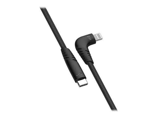 Кабел SILICON POWER Cable USB-C - Lightning LK50CL 1m, Gray SP1M0ASYLK50CL1G