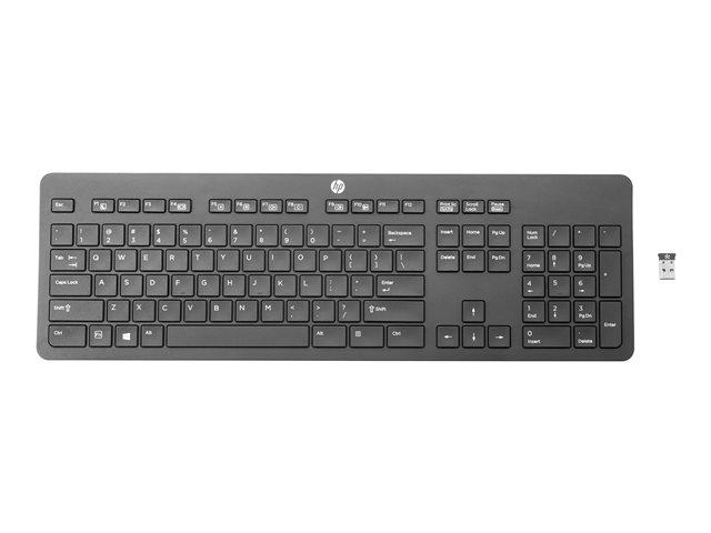 Клавиатура HP T6U20AA Wireless Link-5 Keyboard, безжична, черна, USB