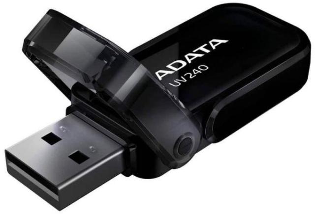 Памет Adata 32GB UV240 USB 2.0-Flash Drive Black