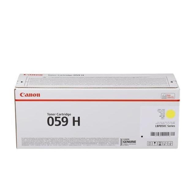 Консуматив Canon CRG-059H, Y