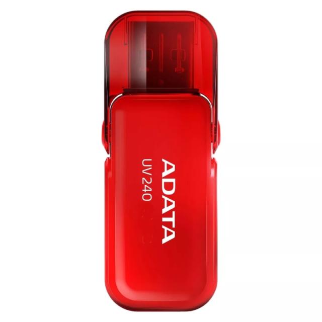 USB памет Adata 32GB UV240, USB 2.0, Червена