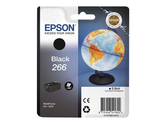 Консуматив EPSON 266 ink cartridge black C13T26614010- 250k.