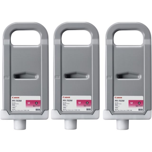 Консуматив Canon Ink Tank PFI-703, Magenta (3 pcs)