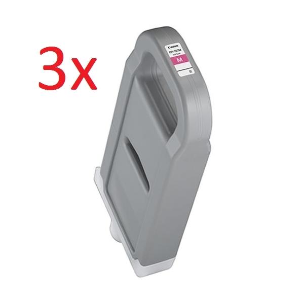 Консуматив Canon Ink Tank PFI-707, Magenta, 3 pcs