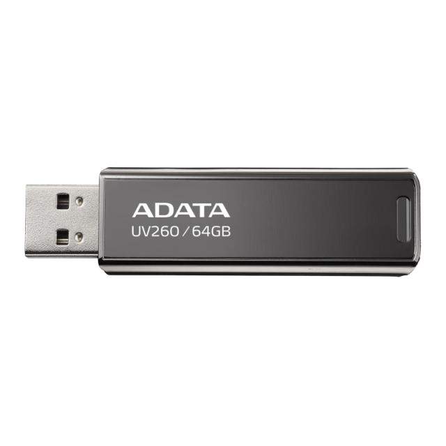 USB памет Adata 64GB UV260 USB 2.0, Черна