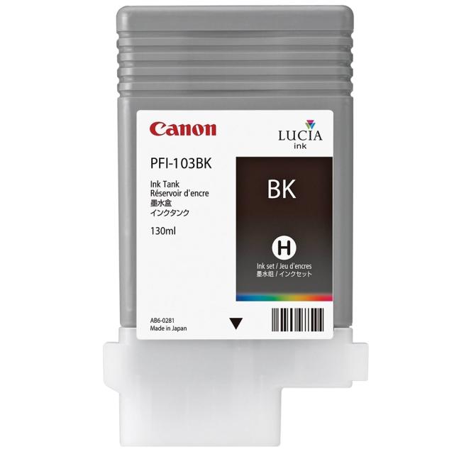 Консуматив Canon Pigment Ink Tank PFI-103, Photo Black
