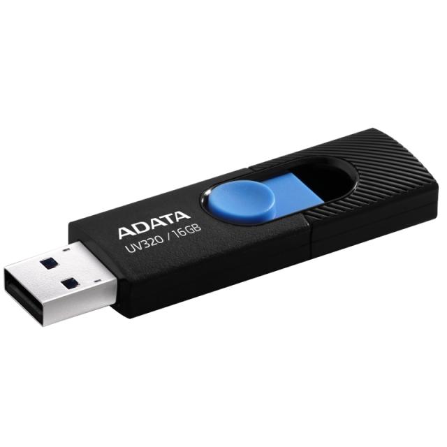 USB памет Adata 32GB UV320, USB 3.2, Черна