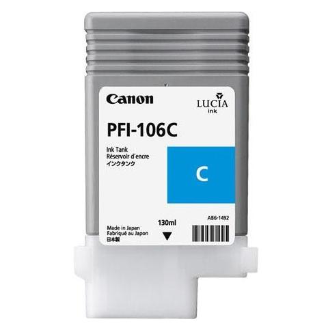 Консуматив Canon Pigment Ink Tank PFI-106, Cyan