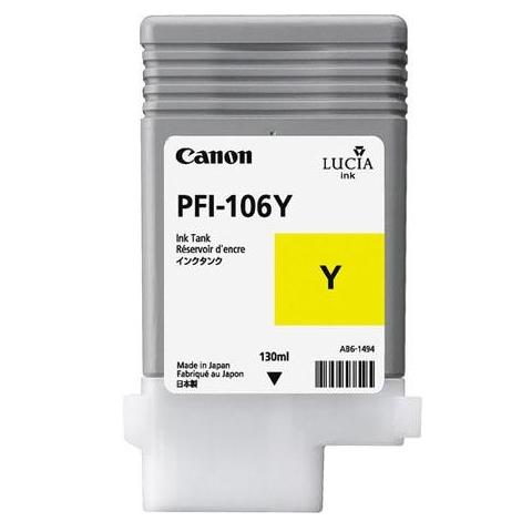 Консуматив Canon Pigment Ink Tank PFI-106, Yellow