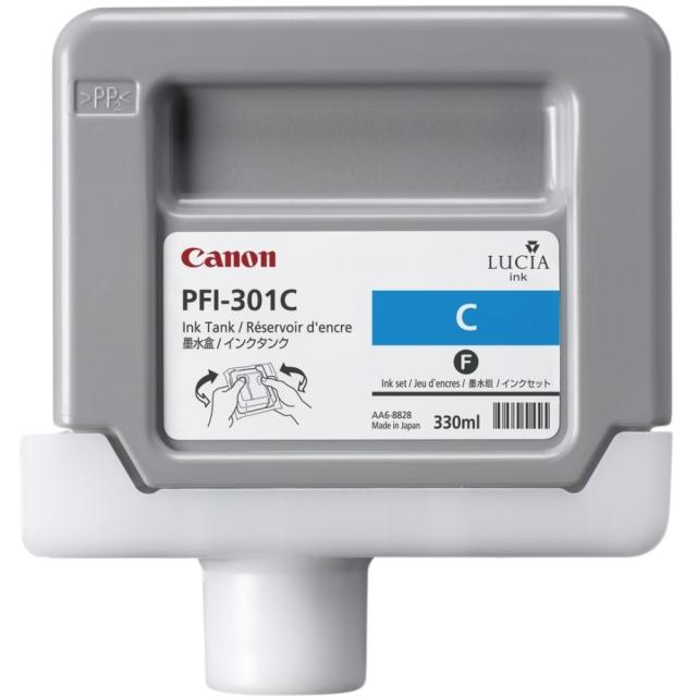 Консуматив Canon Pigment Ink Tank PFI-301, Cyan