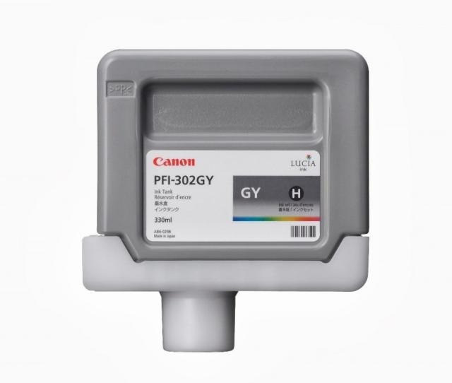 Консуматив Canon Pigment Ink Tank PFI-302, Grey