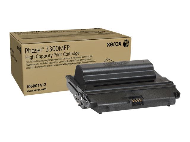 Консуматив XEROX Phaser 3300MFP cartridge toner cartridge black high capacity 8.000 pages 1-pack 106R01412