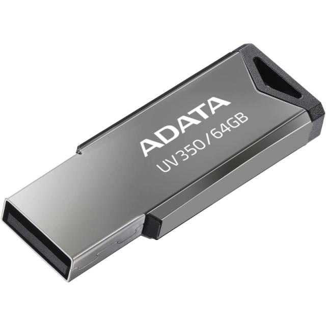 USB памет Adata 64GB UV350 USB 3.2, Сребриста