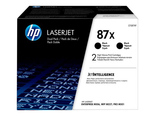 Консуматив HP 87XD LaserJet Toner cartridge CF287XD Black High Yield 2-pack