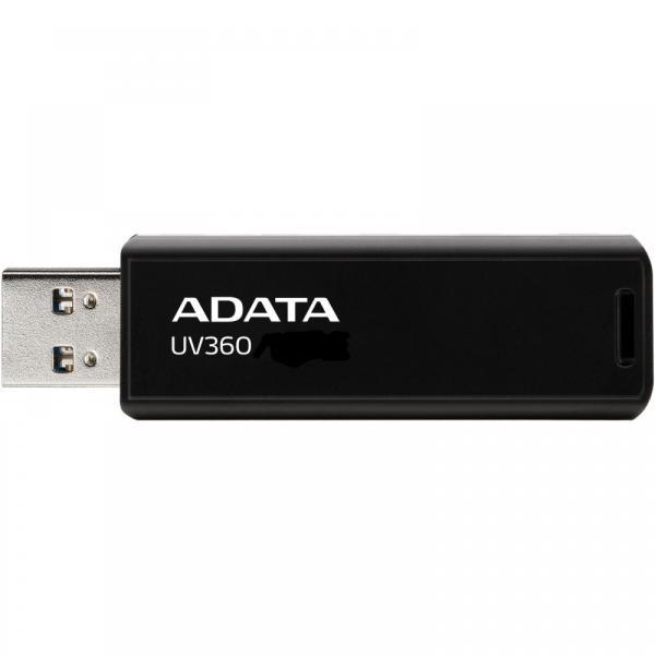 USB памет Adata 64GB UV360 USB 3.2, Черна
