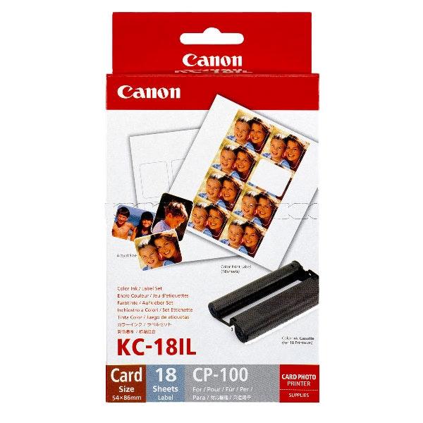 Хартия Canon Color Ink/Label set KC-18IL