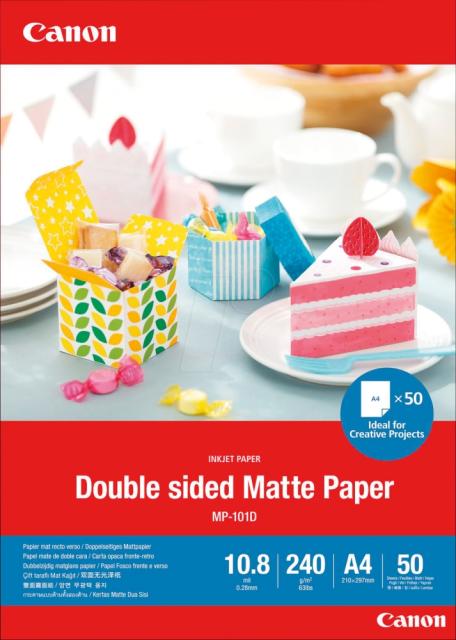 Хартия Canon Double Sided Matte Paper MP-101 A4 (50 sheets)