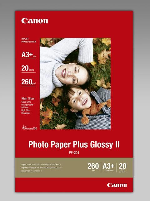 Хартия Canon Plus Glossy II PP-201, A3+, 20 sheets