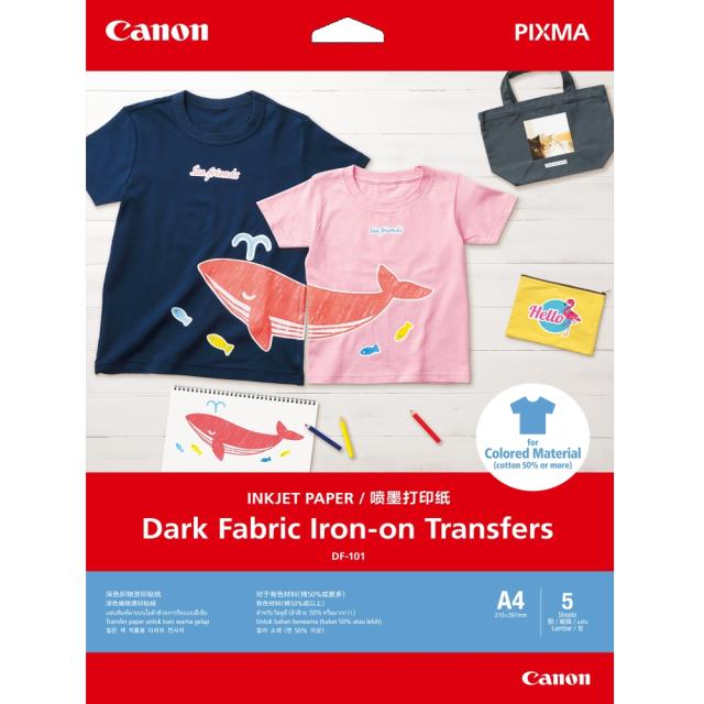 Хартия Canon Dark Fabric Iron-on Transfers A4