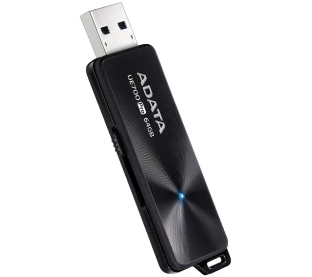 USB памет Adata 64GB UE700 PRO, USB 3.2, Черна