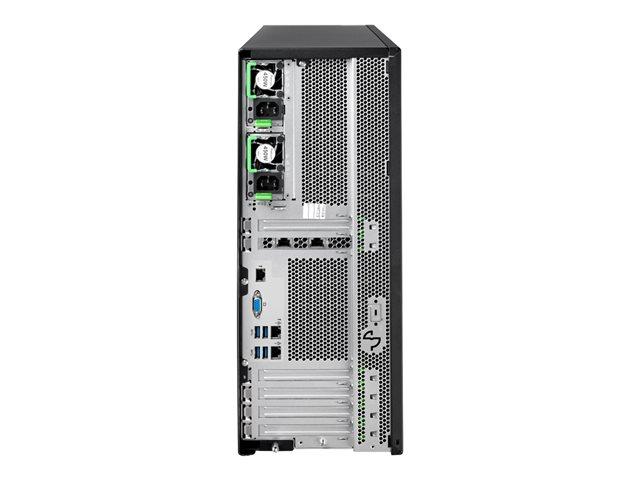 Сървър Fujitsu Primergy TX2550, Intel Xeon Silver 4208 2.1/3.2 GHz, 16GB DDR4, без твърд диск, 2x 1000 LAN, PSU 450 Watt, Free DOS, VFY:T2555SC020IN