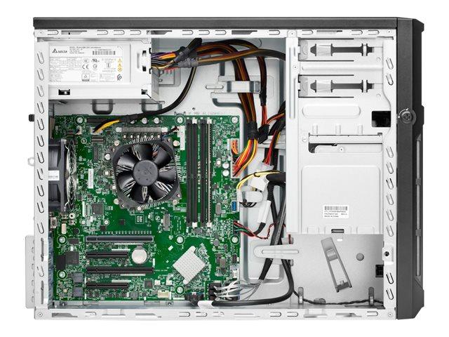 Сървър HPE ProLiant ML30 Gen10, Intel Xeon E-2314 2.8/4.5 GHz, 16GB DDR4, без твърд диск, 2x 1Gb, 1x PSU 350W, Free DOS, P44720-421