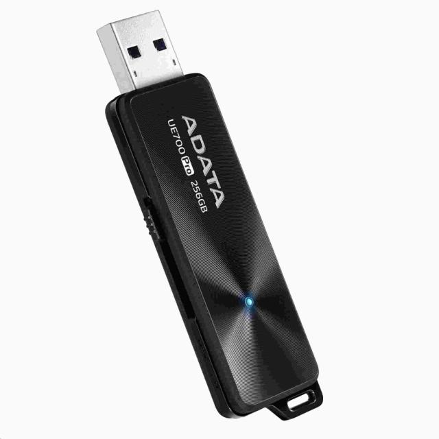 USB памет Adata 256GB UE700 PRO, USB 3.2, Черна