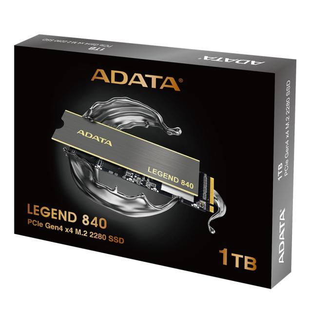 Твърд диск Adata 1TB , LEGEND 840, PCIe Gen4 X4, M.2 2280- Solid State Drive