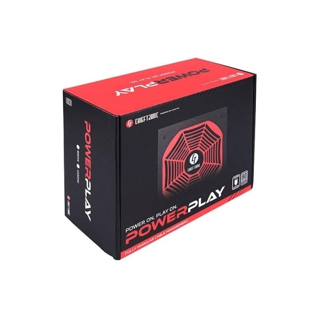 Захранване Chieftec PowerPlay Platinum GPU-850FC, 850W retail