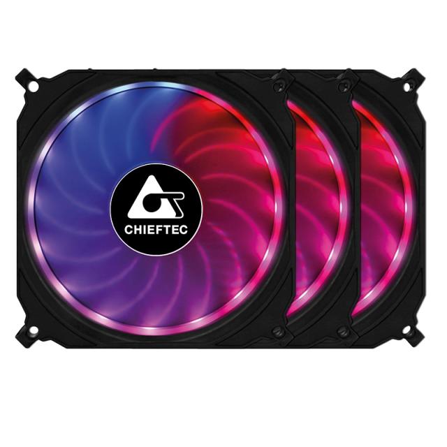 Вентилатор Chieftec Tornado 120mm CF-3012-RGB 3-RGB fan set 
