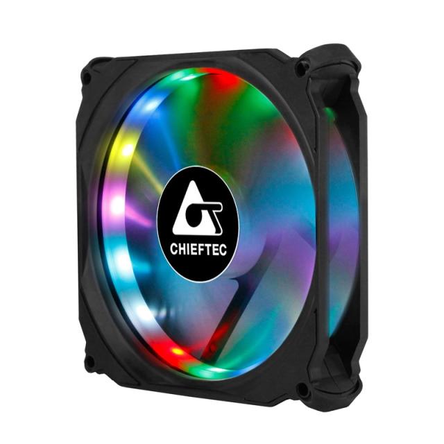 Вентилатор Chieftec Tornado 120mm CF-3012-RGB 3-RGB fan set 
