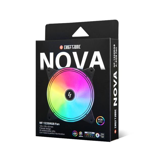 Вентилатор Chieftec NOVA NF-1225RGB A-RGB Fan
