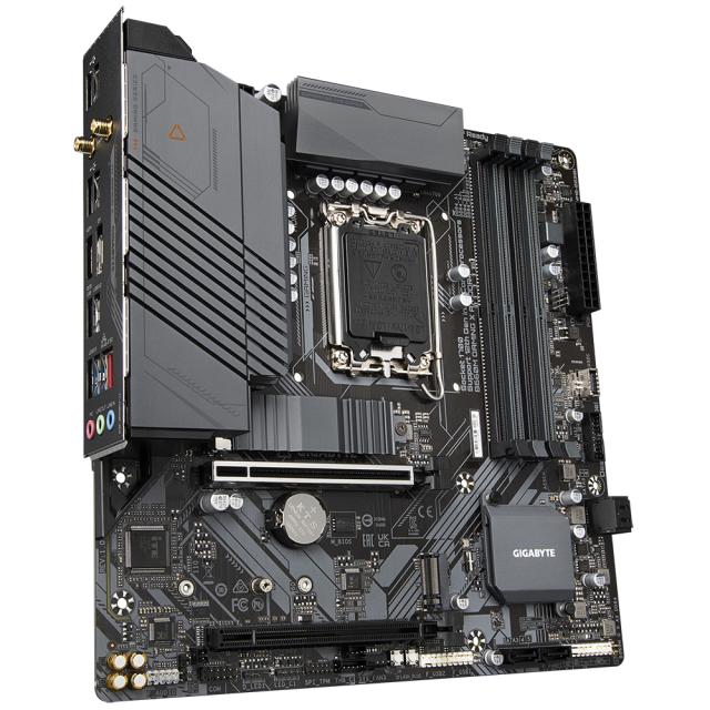 Дънна платка GIGABYTE B660M GAMING X AX WiFi 6 , 2 x PCIe 4.0 M.2, LGA1700, 4 x DDR4, Front USB 3.2 Gen 2 Type-C, RGB FUSION 2.0, Q-Flash Plus​​ , ATX