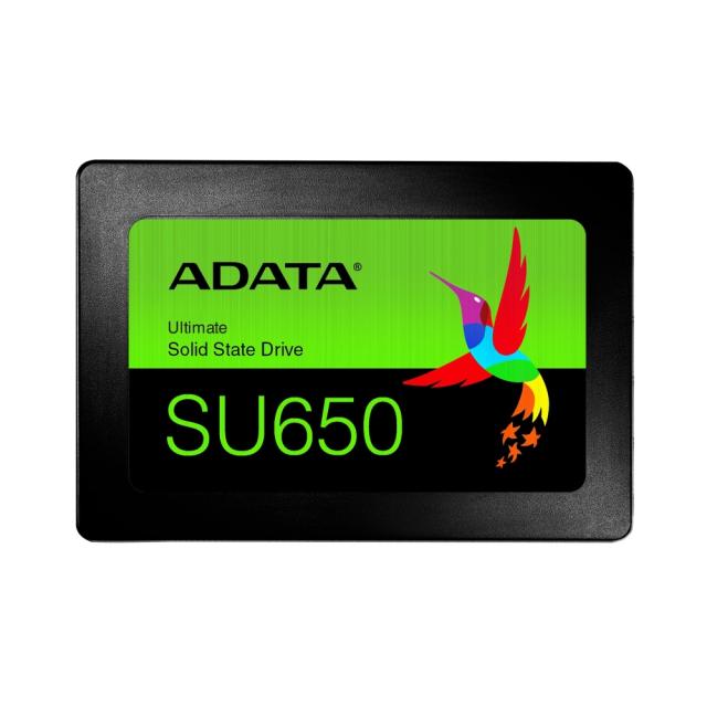 Adata SU650, 480GB 2.5" SATA, Read up 520 Mb/s,  Write up to 450 Мb/s